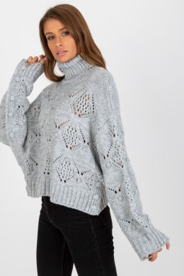 Sweter Damski Model EM-SW-1037-01.24X Grey - EM - uniwersalny