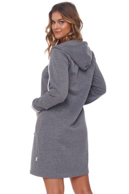 Szlafrok Damski Model SMZ.4508 Dark grey - Doctor Nap - L