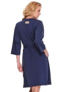 Szlafrok Damski Model SWW.9908 Navy - Doctor Nap - M
