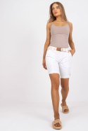 Szorty Damskie Model D60530Z62189Z White - Stitch&Soul - XS