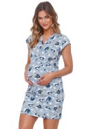 Koszulka nocna Koszula Nocna Ciążowa Model TCB.9453 Sloth - Doctor Nap - M Koszulka nocna Koszula Nocna Ciążowa Model TCB.9453 Sloth - Doctor Nap - M