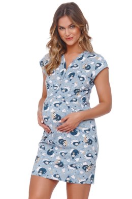 Koszulka nocna Koszula Nocna Ciążowa Model TCB.9453 Sloth - Doctor Nap - S