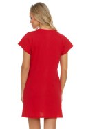 Koszulka nocna Koszula Nocna Model TM.5118 Red - Doctor Nap - L Koszulka nocna Koszula Nocna Model TM.5118 Red - Doctor Nap - L