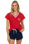 Piżama Damska Model PM.5117 Red - Doctor Nap - L