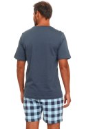 Piżama Męska Model PMB.4416 Deep Blue - Doctor Nap - S