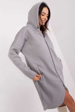 Bluza Damska Model RV-BL-4858-1.99P Light Grey - Rue Paris - L/XL