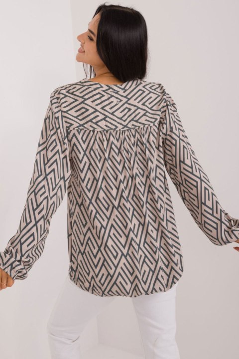 Bluzka Model D73771M11186B Beige - Sublevel - XXL Bluzka Model D73771M11186B Beige - Sublevel - XXL