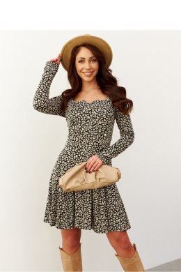 Sukienka Model CXP1169 Black/Ecru - By o la la - S