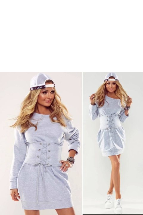 Sukienka Model CXP1226 Grey - By o la la - M