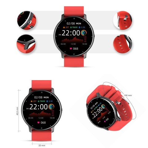 Smartwatch Damski Gravity GT1-10 Smartwatch Damski Gravity GT1-10