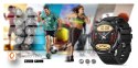 Smartwatch Gravity GT21-1+ Czarny Pasek Silikonowy
