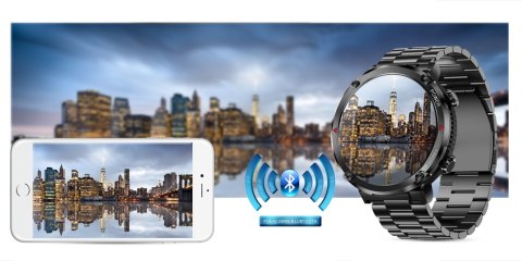 Smartwatch Gravity GT21-1+ Czarny Pasek Silikonowy Smartwatch Gravity GT21-1+ Czarny Pasek Silikonowy