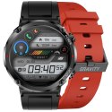 Smartwatch Gravity GT21-6 + Czerwony Pasek Silikonowy Smartwatch Gravity GT21-6 + Czerwony Pasek Silikonowy