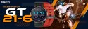 Smartwatch Gravity GT21-6 + Czerwony Pasek Silikonowy Smartwatch Gravity GT21-6 + Czerwony Pasek Silikonowy