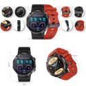 Smartwatch Gravity GT21-6 + Czerwony Pasek Silikonowy Smartwatch Gravity GT21-6 + Czerwony Pasek Silikonowy
