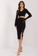 Spódnica Komplet Model EM-KMPL-ZM13013.67 Black - Factory Price - uniwersalny Spódnica Komplet Model EM-KMPL-ZM13013.67 Black - Factory Price - uniwersalny
