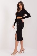 Spódnica Komplet Model EM-KMPL-ZM13013.67 Black - Factory Price - uniwersalny Spódnica Komplet Model EM-KMPL-ZM13013.67 Black - Factory Price - uniwersalny