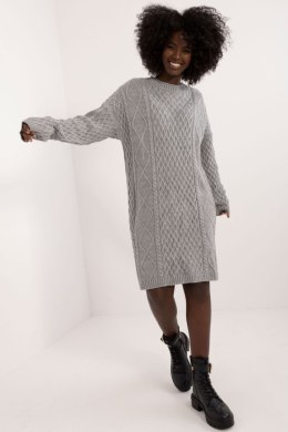 Sukienka Model BA-SK-0528.45 Grey - Badu - uniwersalny