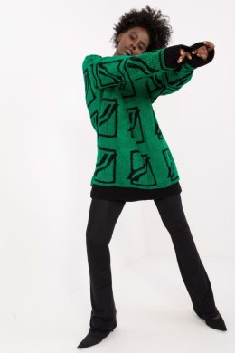 Sweter Damski Model BA-SW-0277.02 Green - Badu - uniwersalny