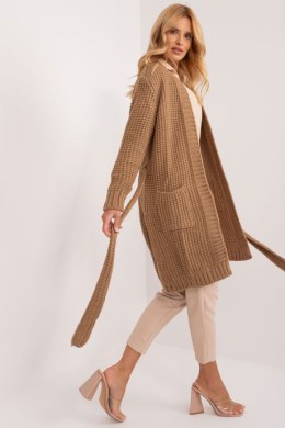 Sweter Kardigan Model BA-SW-1464.66 Camel - Badu - uniwersalny