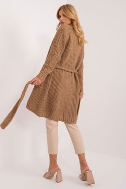 Sweter Kardigan Model BA-SW-1464.66 Camel - Badu - uniwersalny