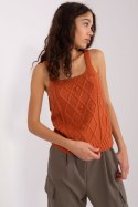 Sweter Komplet Model BA-KMPL-8019.20 Dark Orange - Badu - uniwersalny Sweter Komplet Model BA-KMPL-8019.20 Dark Orange - Badu - uniwersalny