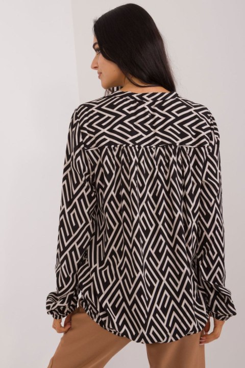 Bluzka Model D73771M11186B Black/Beige - Sublevel - XXL Bluzka Model D73771M11186B Black/Beige - Sublevel - XXL