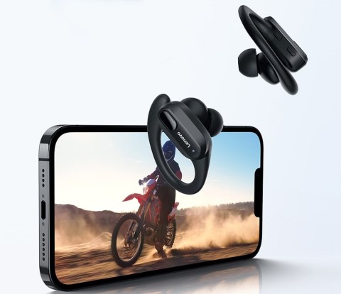 Słuchawki bezprzewodowe douszne Lenovo Thinkplus LivePods XT80 Czarne Słuchawki bezprzewodowe douszne Lenovo Thinkplus LivePods XT80 Czarne
