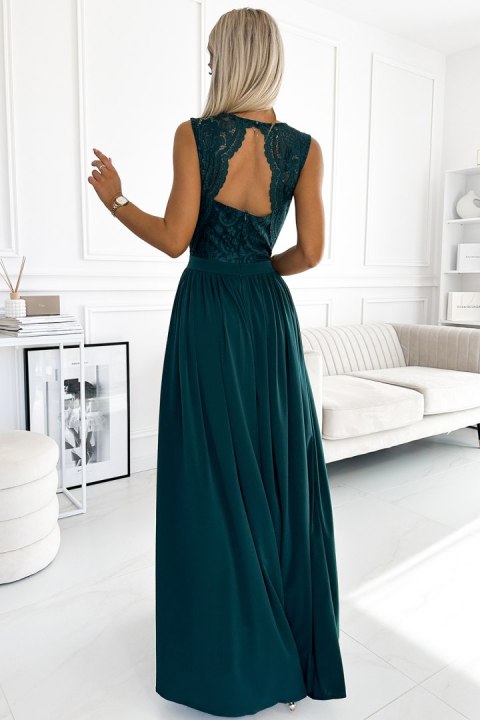 Sukienka Model Lea 211-6 Bottle Green - Numoco - M Sukienka Model Lea 211-6 Bottle Green - Numoco - M