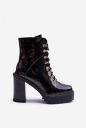 Botki Model Ikeshia 15661 Black - Step in style - 40 Botki Model Ikeshia 15661 Black - Step in style - 40