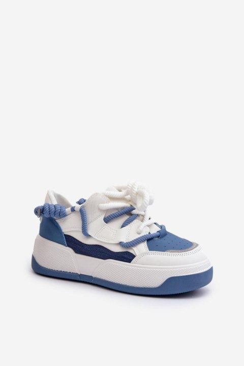 Buty Sportowe Model Moariella VL232P Blue - Step in style - 38 Buty Sportowe Model Moariella VL232P Blue - Step in style - 38