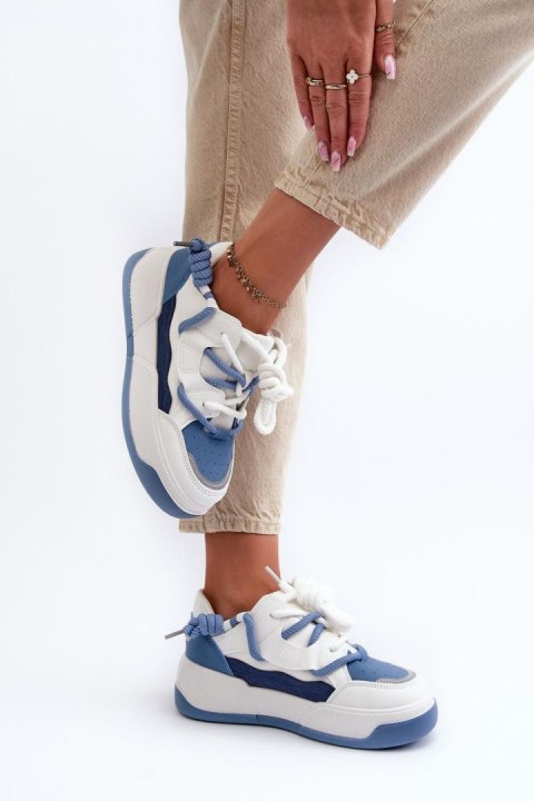 Buty Sportowe Model Moariella VL232P Blue - Step in style - 38 Buty Sportowe Model Moariella VL232P Blue - Step in style - 38
