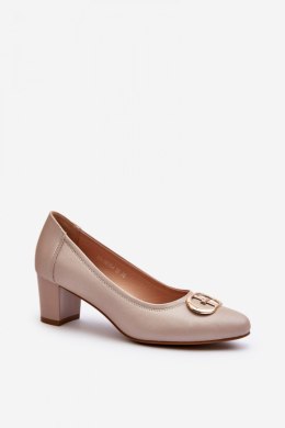 Czółenka Model Aeliris 58254 Beige - Step in style - 38