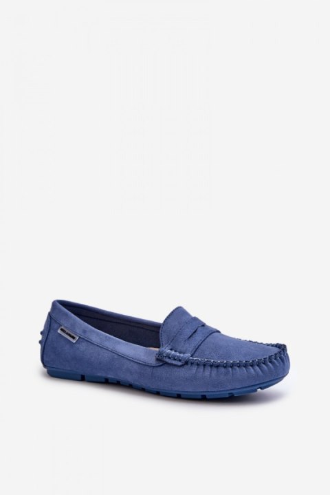 Mokasyny Model Rerceria HH712-47/HH712D-47 Blue - Step in style - 40 Mokasyny Model Rerceria HH712-47/HH712D-47 Blue - Step in style - 40
