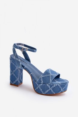 Sandały Model Acrana JA-49 Blue - Step in style - 40