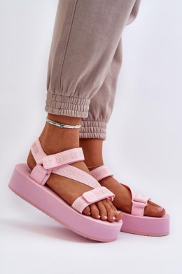 Sandały Model Big Star NN274A529 Pink - Step in style - 39