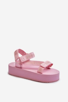 Sandały Model Big Star NN274A529 Pink - Step in style - 40