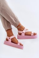 Sandały Model Big Star NN274A529 Pink - Step in style - 40 Sandały Model Big Star NN274A529 Pink - Step in style - 40