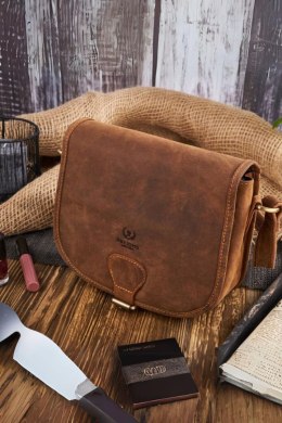 Torebka Model T-39-LB Brown - Galanter - uniwersalny