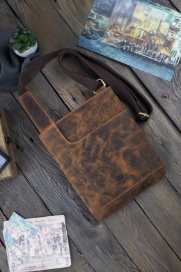 Torebka Model T-60-HBR Brown - Galanter - uniwersalny