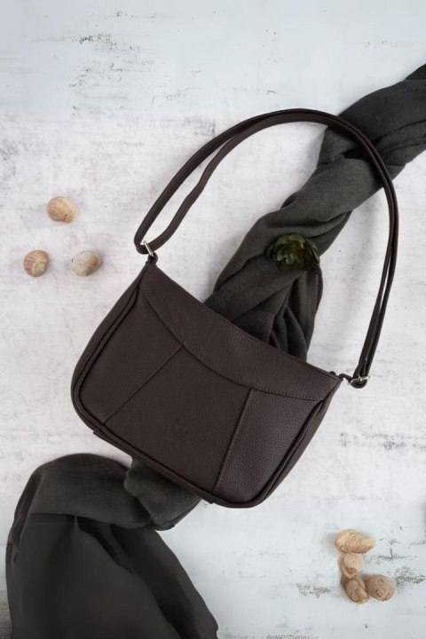 Torebka Model Z-54-BR Brown - Galanter - uniwersalny Torebka Model Z-54-BR Brown - Galanter - uniwersalny