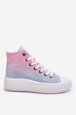 Trampki Model Big Star LL274A191 Pink/Blue - Step in style - 39