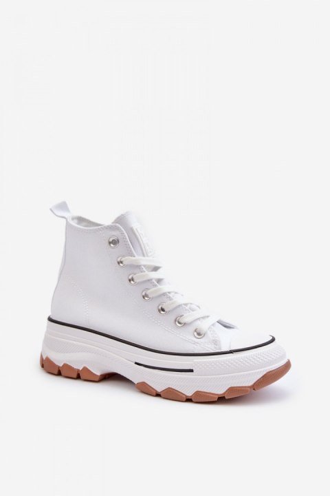 Trampki Model Valvia 24SP26-6736 White - Step in style - 41 Trampki Model Valvia 24SP26-6736 White - Step in style - 41