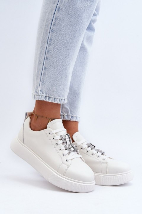 Buty Sportowe Model Dysuria 72300 White - Step in style - 38