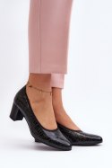 Czółenka Model Cynania 58307 Black - Step in style - 38 Czółenka Model Cynania 58307 Black - Step in style - 38