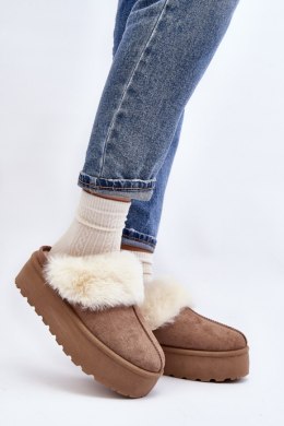 Kapcie Model Starlyn BL396 Khaki - Step in style - 38