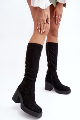 Kozaki Model DA SN622-10A Black Zamsz - Step in style - 37