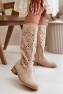Kozaki Model Orchides NS525P Beige - Step in style - 40 Kozaki Model Orchides NS525P Beige - Step in style - 40
