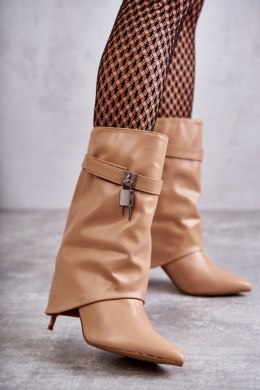 Kozaki Model Steffi O41 Beige - Step in style - 38