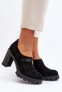 Półbuty Model Tauina ASA218-7 Black - Step in style - 37